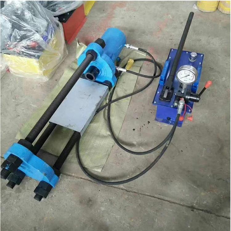 武威厂家现货供应  挖机履带拆销压链机 便携式链条拆装机