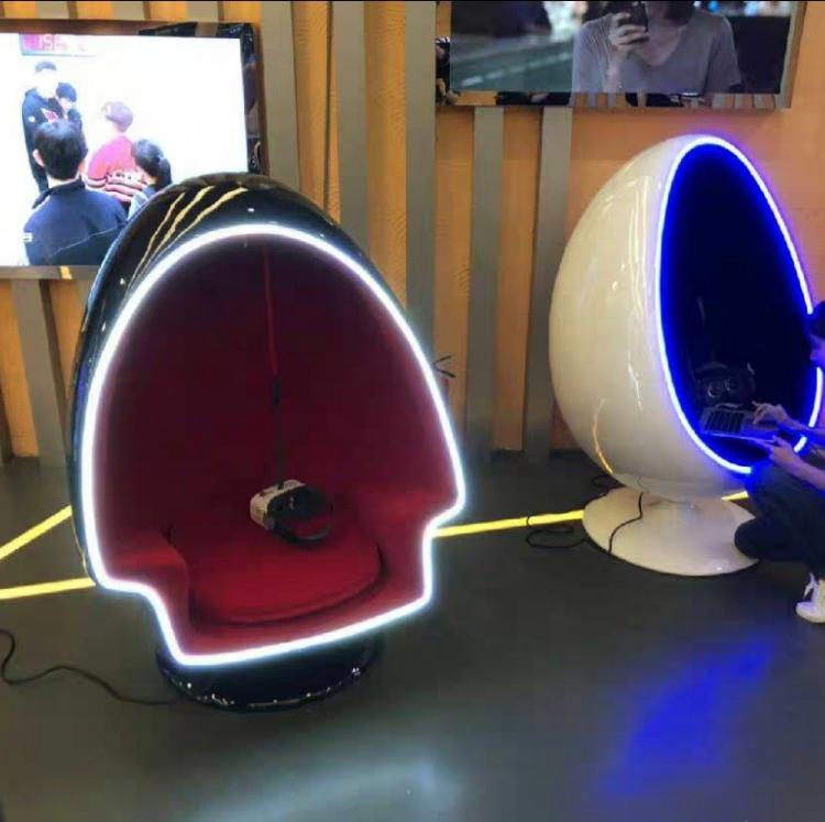 VR单人蛋椅vr乐享蛋椅vr电子游乐设备厂家vr大型虚拟现实体验设备乐阳厂家
