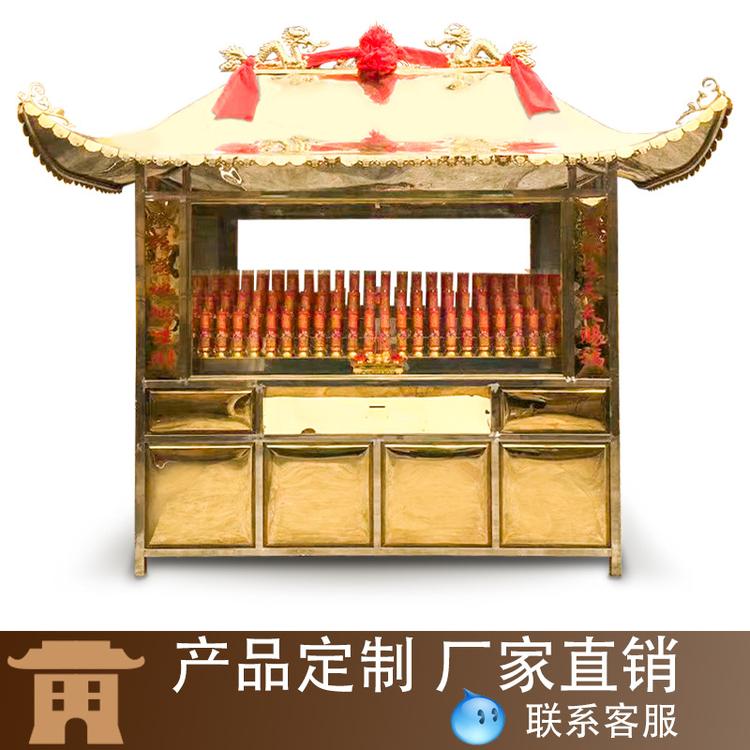 多层不锈钢蜡烛亭 寺庙灯山长方形蜡烛台出售
