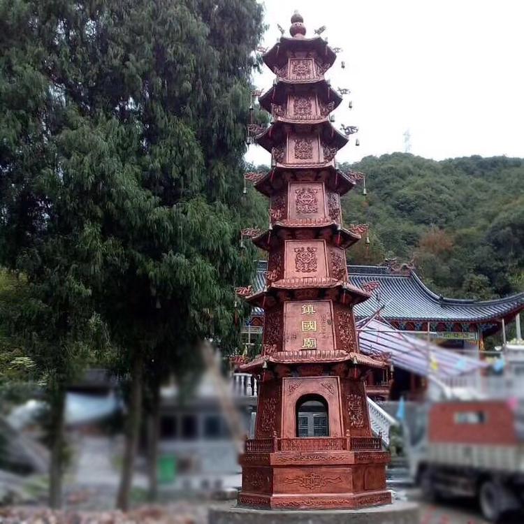 寺庙专用塔刹雕塑 志鸿塔刹雕塑 寺庙宝塔塔刹雕塑价格 纯铜塔刹雕塑铸造厂
