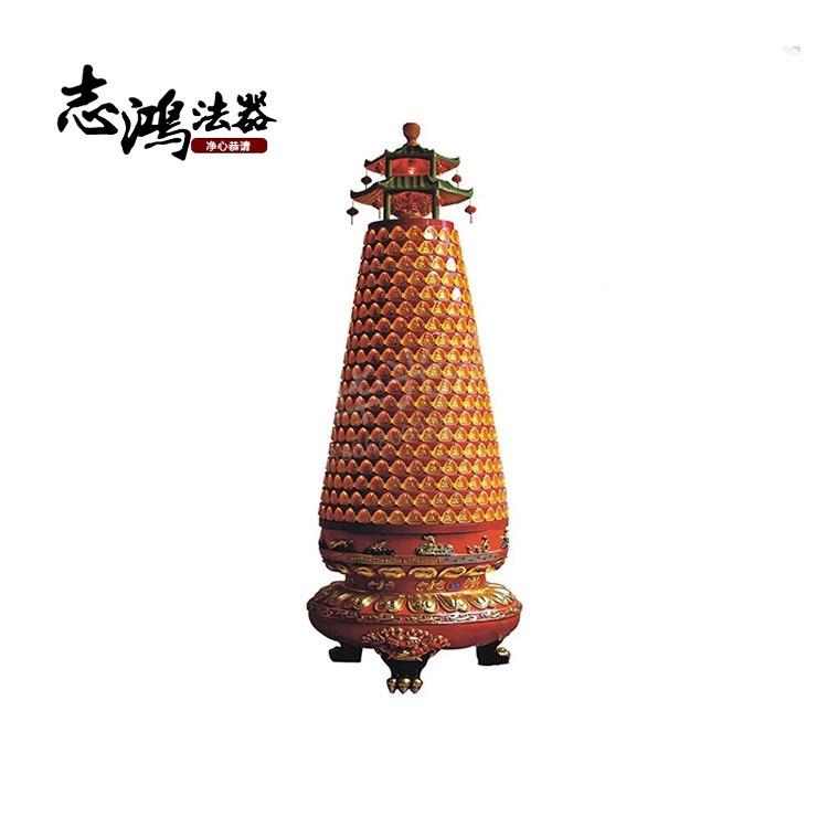 庙宇转动千佛灯供应 志鸿千佛灯法器厂家