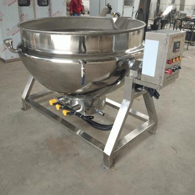 佳昊直销经济实惠的食堂炒菜锅 智能月饼馅料炒锅 食品行星炒锅厂家