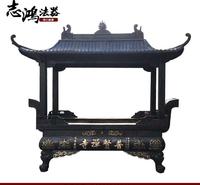 定制大铜钟寺庙铜钟 寺院喇叭口铜钟 温州志鸿厂家