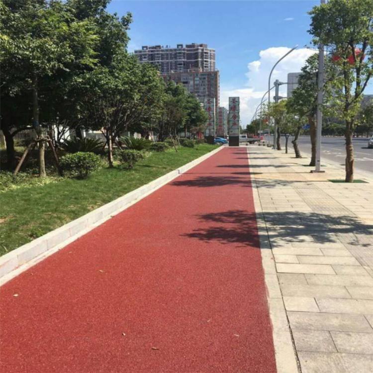 透水混凝土路面施工透水混凝土材料价格透水地面厂家批发材料