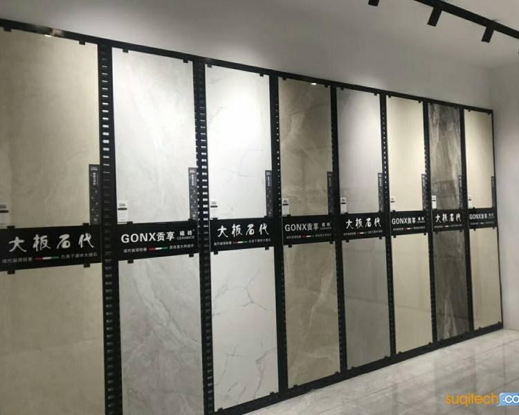 瓷砖展示架瓷砖冲孔板展架瓷砖洞洞板展架木地板展架玻璃样品展架