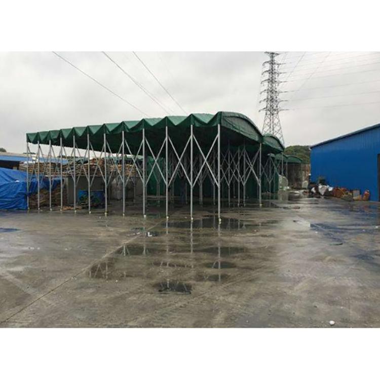 生产加工常熟雨棚推拉篷伸缩棚电动推拉棚
