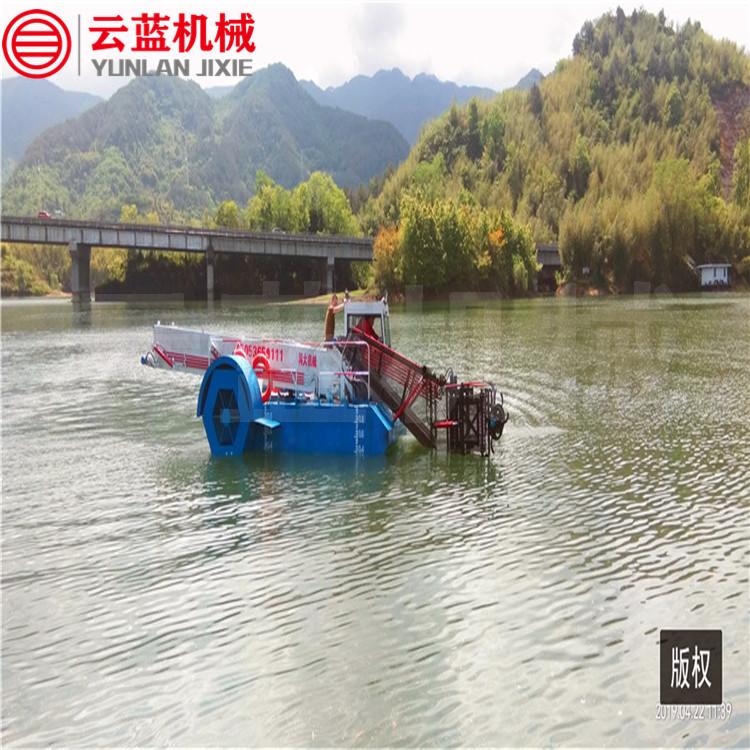 江苏小型水葫芦打捞船   保洁船垃圾打捞船