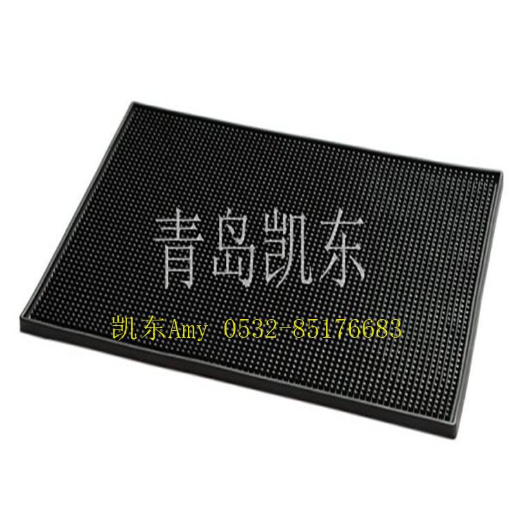防滑防震杯垫 青岛凯东橡胶垫 橡胶酒吧垫 吧台用酒杯垫
