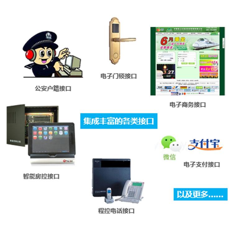 酒店前台收银管理系统 度假村酒店会员管理系统 招待所客房管理系统