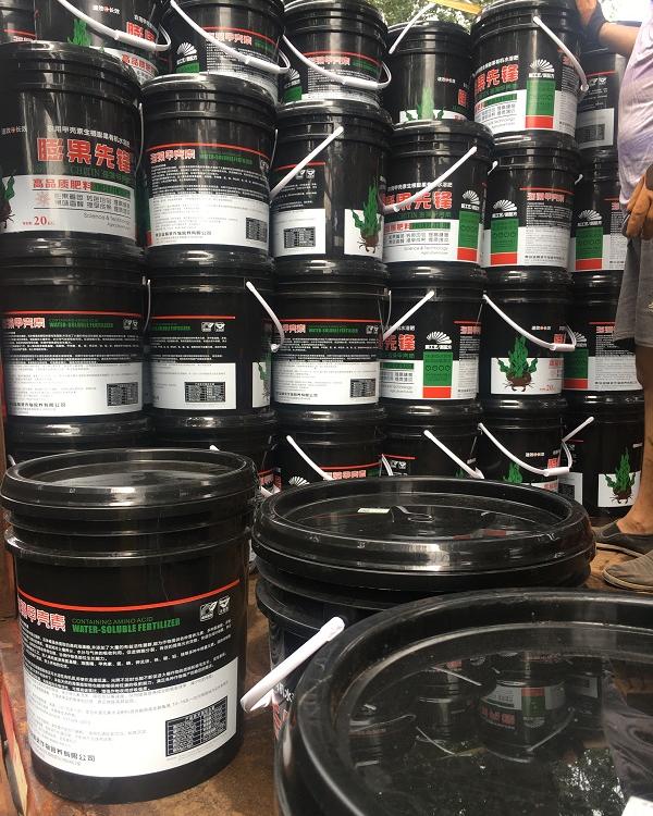 果树膨果专用肥全水溶海藻甲壳素液体桶装肥