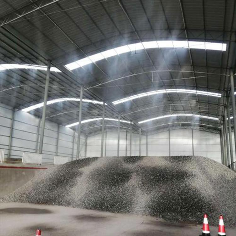 喷淋除尘设备车间喷淋降尘系统围挡喷雾洒水定制方案