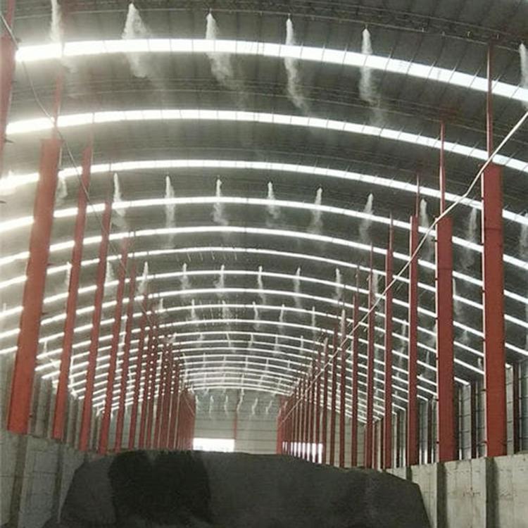 喷淋除尘设备车间喷淋降尘系统围挡喷淋造雾机定制方案