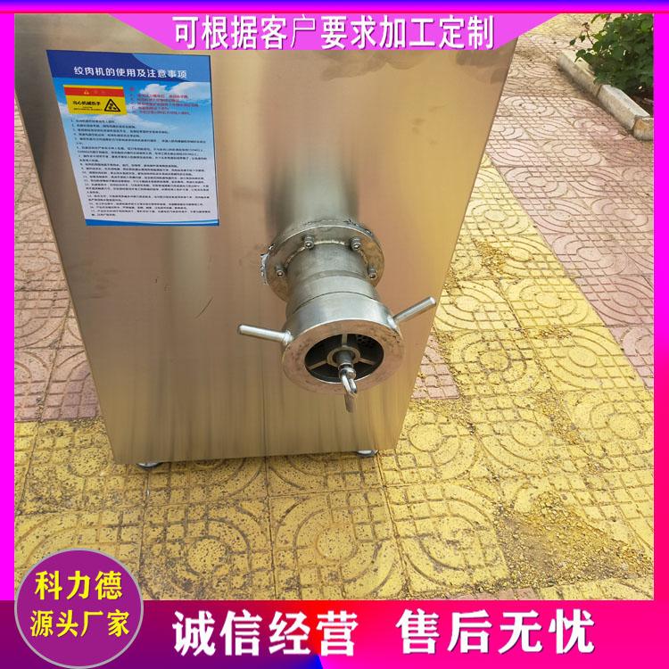 鸡鸭骨架绞肉设备 鲜肉绞肉机 饺子馅肉类绞切机 肉类碎肉机器生产厂家