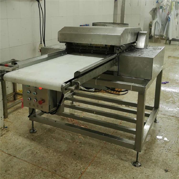 食品加工鸡脖去皮机  全自动鸡脖扒皮机  山东家禽屠宰设备厂家