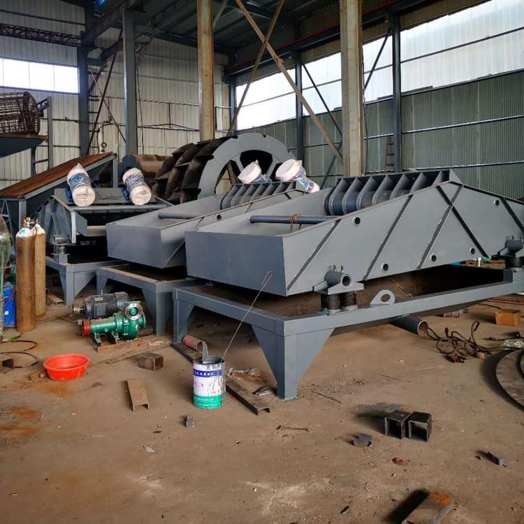 水洗滚筒式筛沙机 小型筛沙机设备 出售