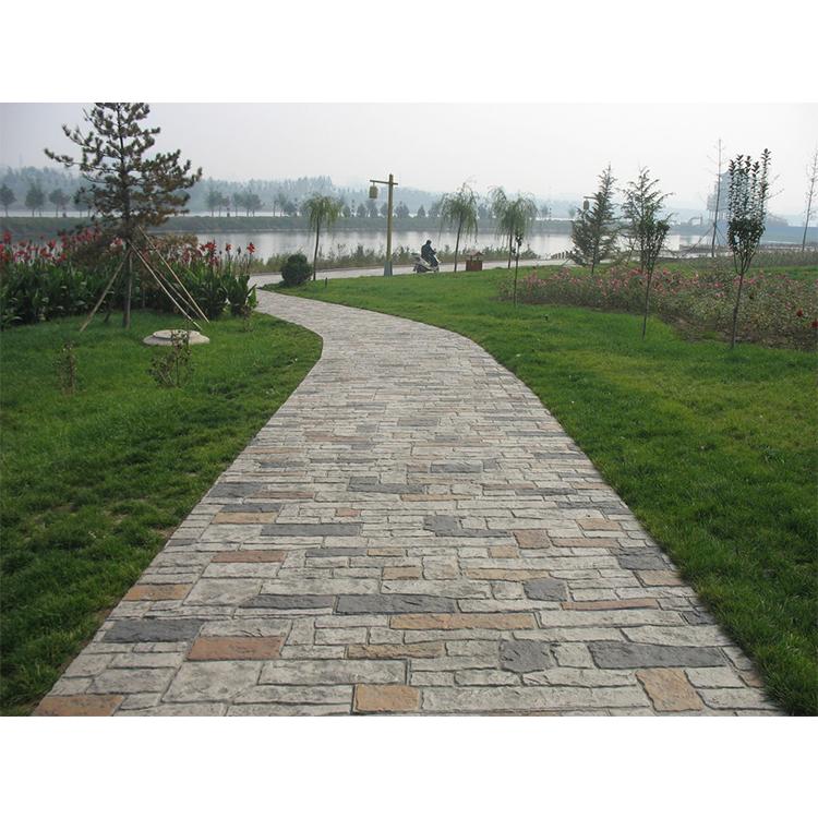 压花地坪模具 压纹砼  压模路面 四川日晨