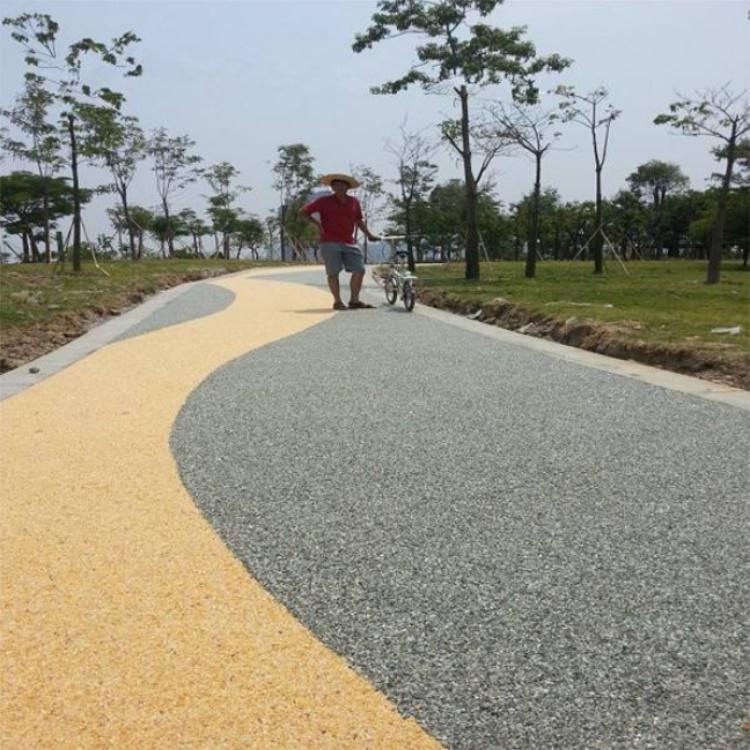 彩色透水混凝土透水混凝土施工透水混凝土材料价格便宜