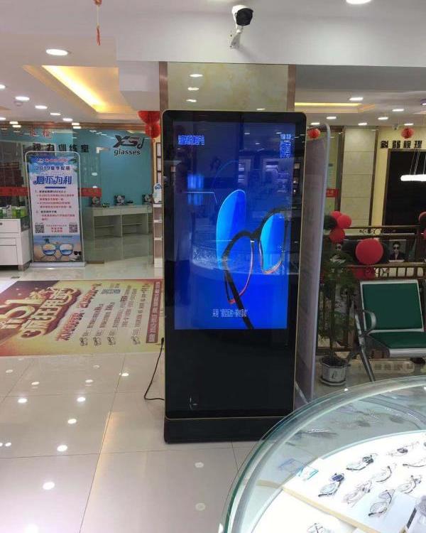 落地室外户外广告机防雨防水高亮液晶触摸电视宣传显示屏万视丽 32/43/50/55/65英寸触摸立式广告机高清液晶超薄显示屏多媒体网络视频播放器酒