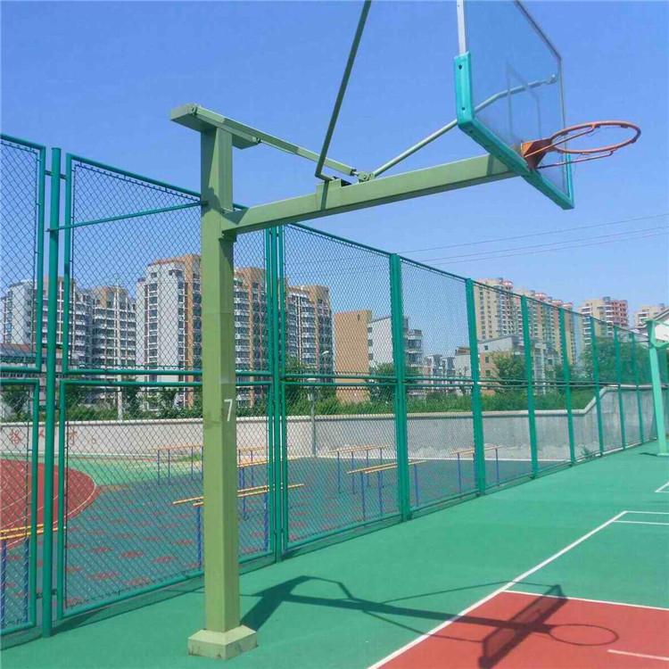 球场护栏 那特学校篮球场围栏 体育场防护网 球场护栏网