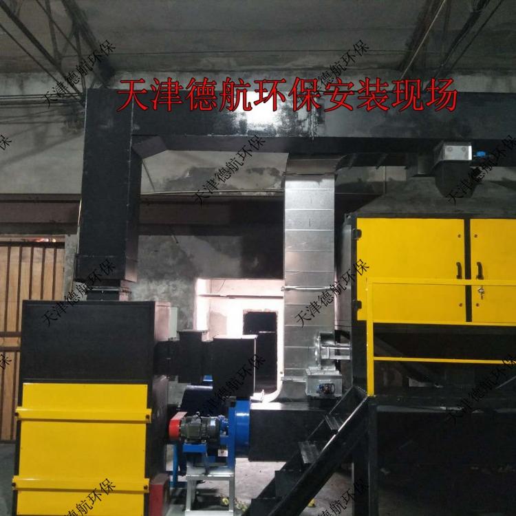 安装 RCO催化燃烧 净化设备  活性炭脱附吸附  喷漆房 烤漆 橡胶印刷  工业废气处理设备 挥发性有机废气VOCS