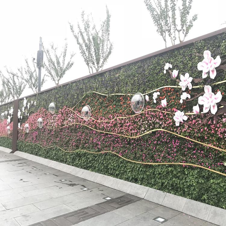 广场花卉造型 花卉造型 草花组摆 花卉组摆设计