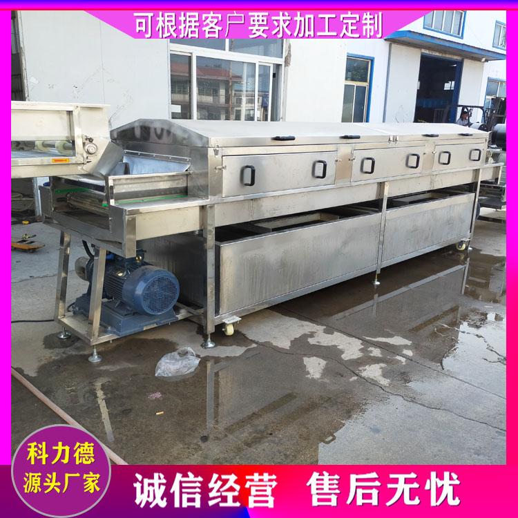 鲜大姜清洗机 蔬菜杀青机 整套花椒清洗漂烫生产线 花椒保鲜生产线厂家