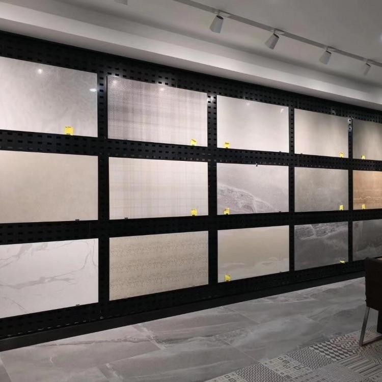 瓷砖冲孔板安装指导冲孔板瓷砖展架安装