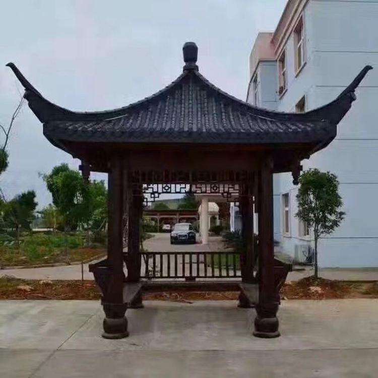 防腐木凉亭价格 碳化防腐木景观凉亭 质优价廉 欢迎选购