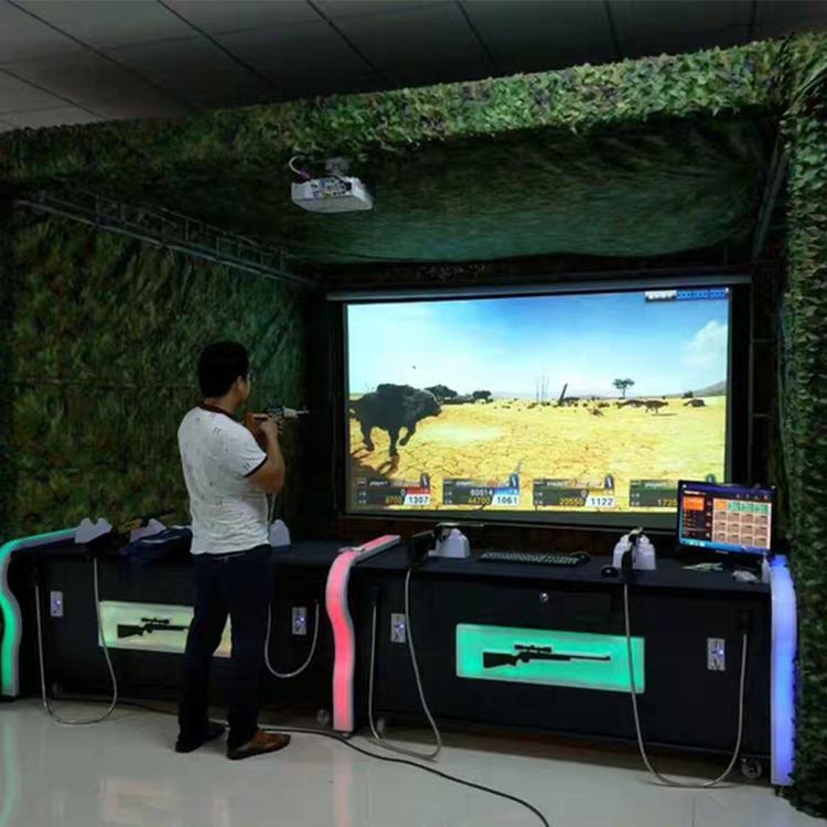 VR狩猎联盟狩猎游戏机射击类游乐设备vr体验馆设备vr多人游乐设备乐阳厂家