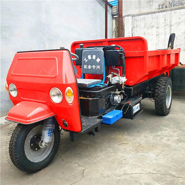 工程爬坡王三轮车 工程矿用自卸三轮车 农用爬山自卸车厂家