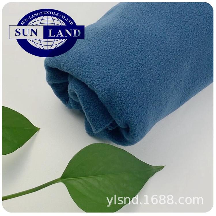 单面双面小颗粒摇粒绒 批发 毛绒面料 绒布 针织布布料