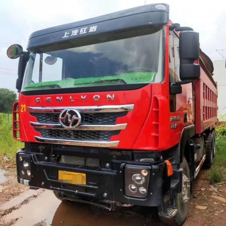 上汽红岩杰狮 杰狮自卸车 自卸车 后八轮 6米2箱 国5排放 首付8万 可提档 可按揭