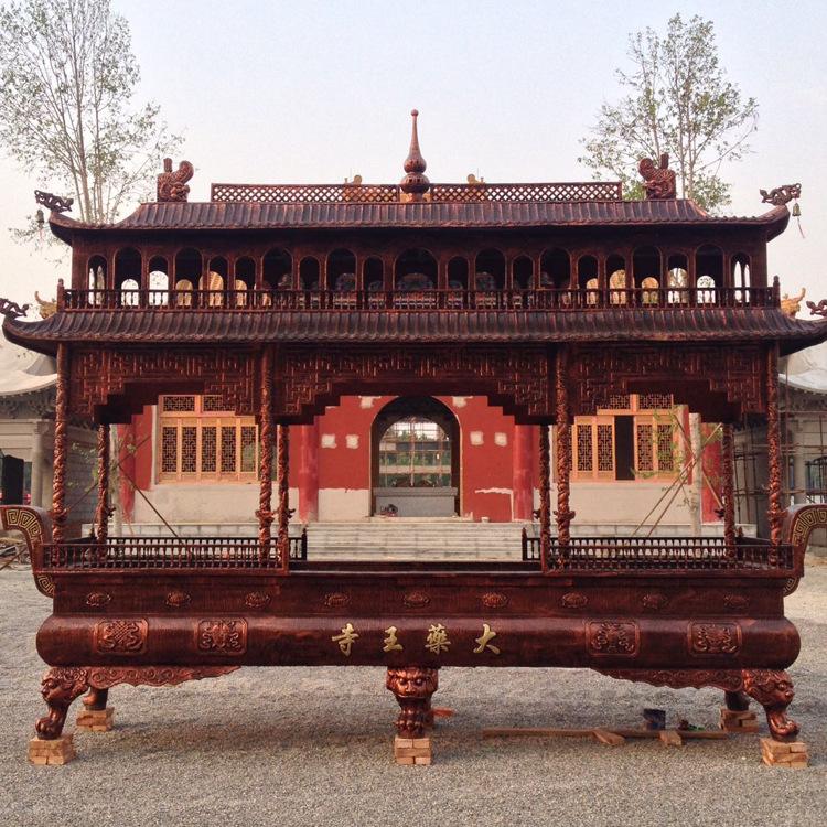 长方寺庙香炉 道观铸铁倒流香炉 殡仪馆万年香火铜香炉定做