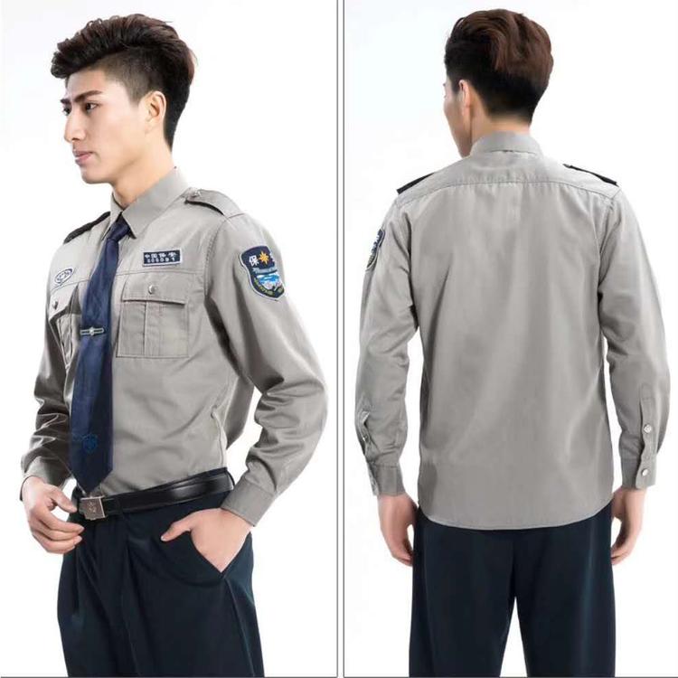 济南保安服批发   物业保安服夏装订做    作训服批发