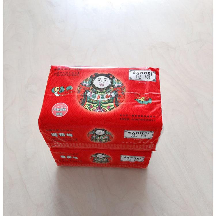 定制抽纸中国民间文化复古风姑苏桃花坞抽纸批发家用餐巾纸
