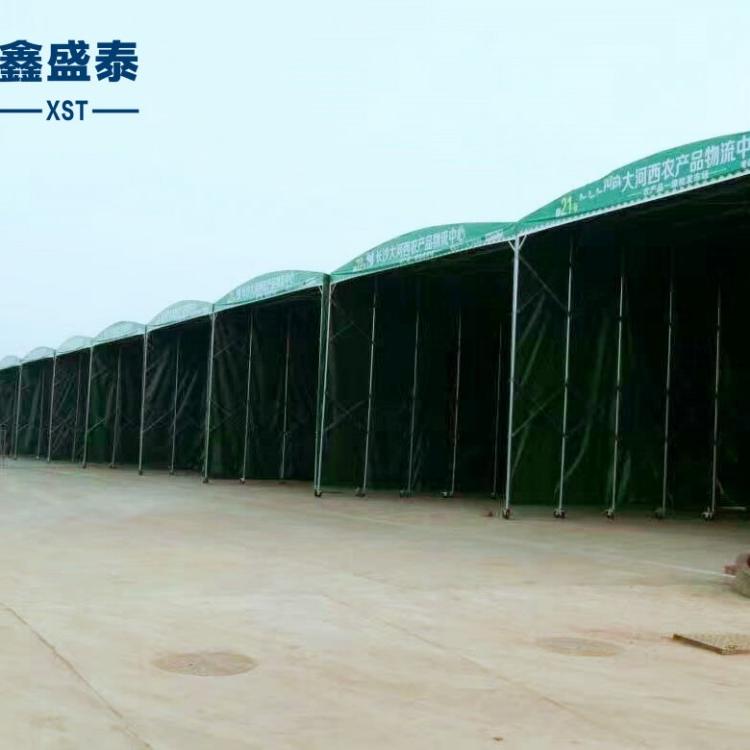 推拉棚 鑫盛泰篷业 西安电动推拉雨棚 遮阳雨棚厂家直销
