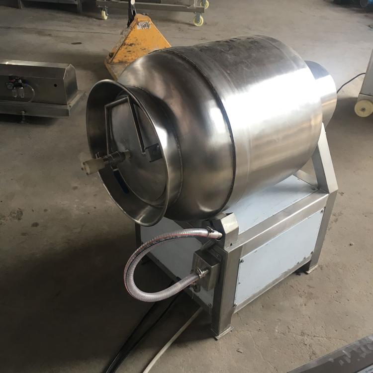 牛排鸡排腌制入味滚揉机 全自动变频真空滚揉机 兔肉真空滚揉机