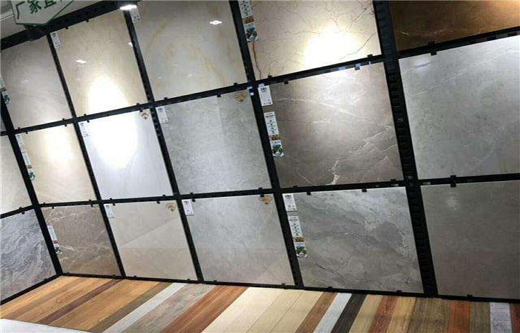 冲孔板瓷砖展示架多功能地砖展示架瓷砖样品展示架挂板