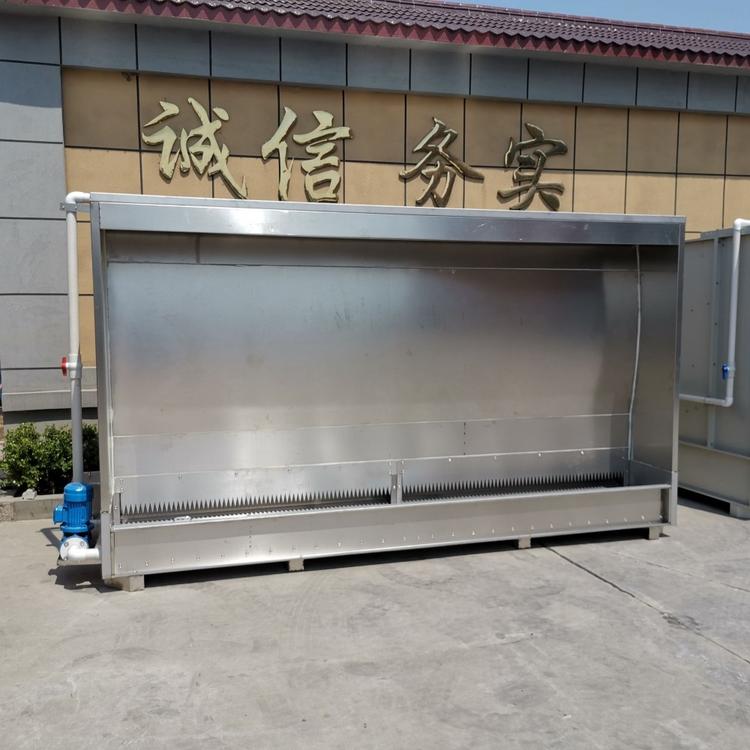 不锈钢水旋喷漆柜 喷漆水旋柜 喷漆房漆雾处理收集设备 高压水旋塔