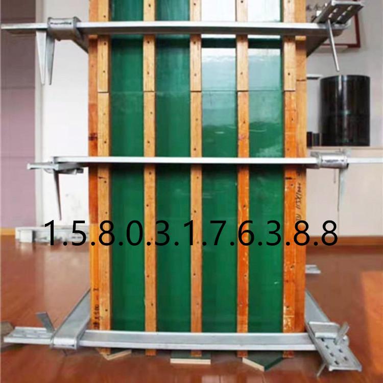厂家大量供应镀锌方柱扣 现货发售可调节紧固方柱扣 可定尺制作方柱卡箍