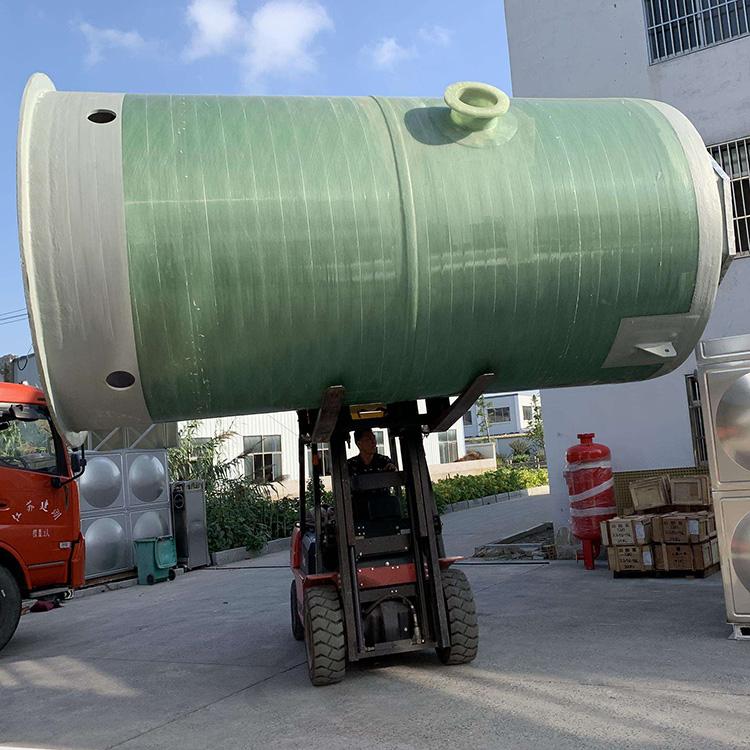 污水提升装置 地埋式玻璃钢泵站 玻璃钢一体化泵站厂家价格 智能一体化预制泵站
