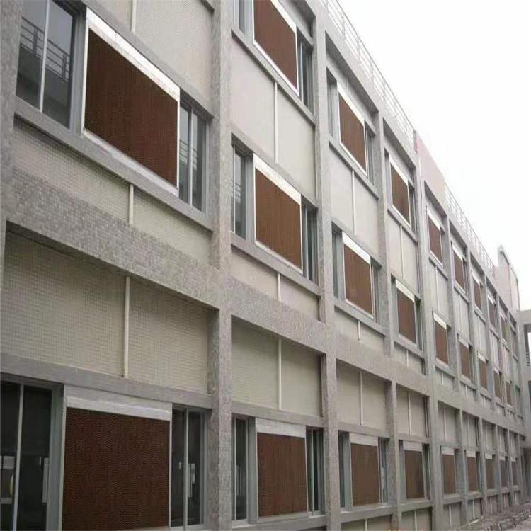 批发15公分铝合金水帘 镀锌板水帘墙报价 尺寸定制 全国发货