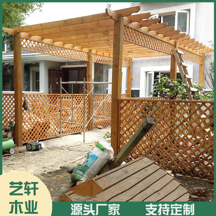 湖南防腐木葡萄架 湖南景区防腐木花架 源头厂家 售后无忧