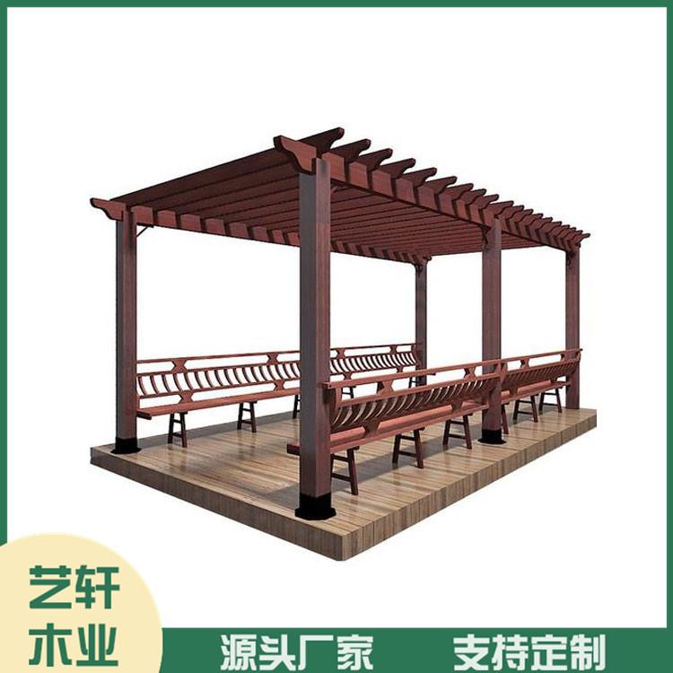 仙桃防腐木花架 湖南户外防腐木花架 随州防腐木花架