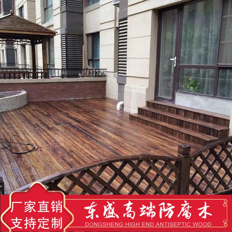 碳化防腐木栈道 防腐木栈道制作 防腐木栈道定做