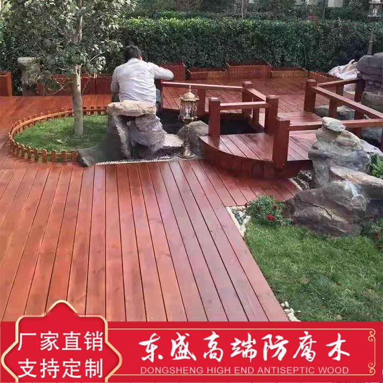 防腐木栈道工程 户外防腐木栈道 景观防腐木木栈道 现货供应