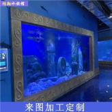 鸿翔亚克力鱼缸泳池定制 亚克力水族馆海洋馆设计 亚克力海水鱼缸隧道工程