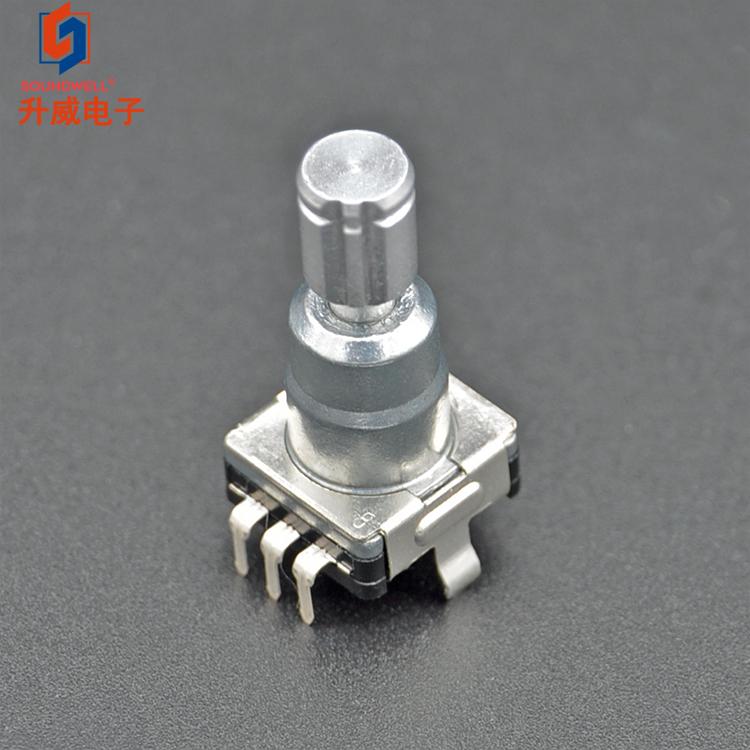 编码开关 ec11编码器金属轴