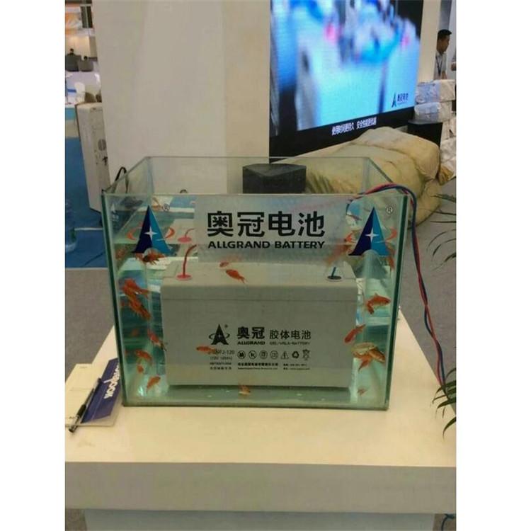 奥冠胶体蓄电池6-GFMJ-100  免维护储能蓄电池12V100AH 太阳能电池 直流屏UPS电池