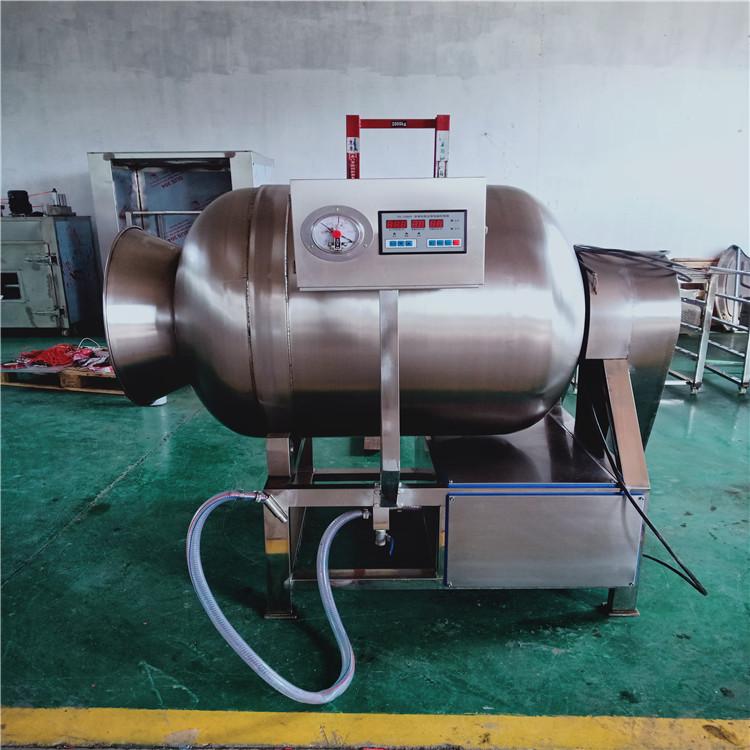 烧肉腌制设备入味快  节能变频真空滚揉机  商用牛排腌制滚揉机